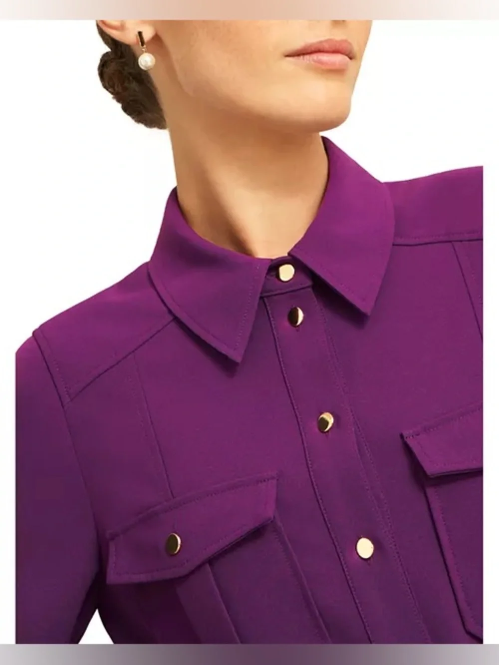 HOBBS LONDON Petites Violet Dress